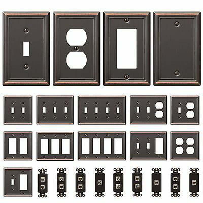 Brass Wall Switch Panel