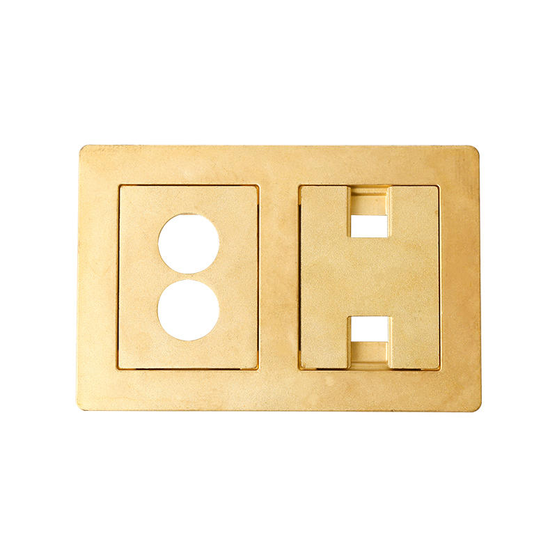 Brass Floor Switch Panel