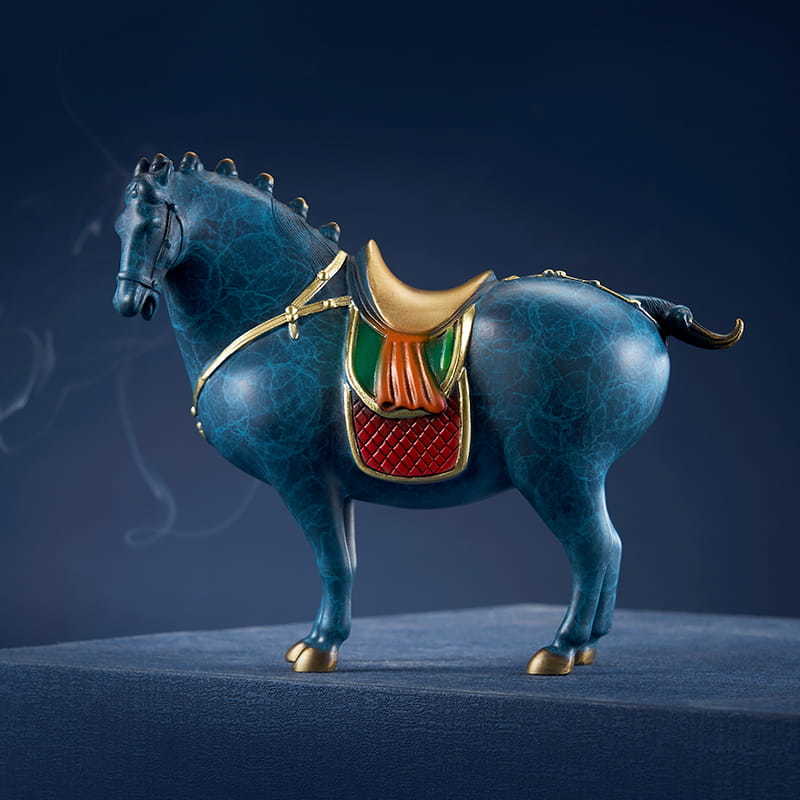 Bronze sculpture horse